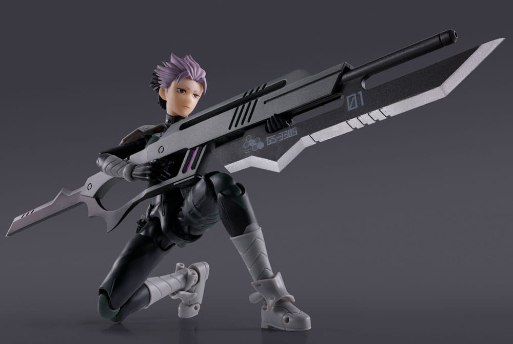 Kaiju nr. 8 S.H.Figuarts actiefiguur Gen Narumi 15 cm