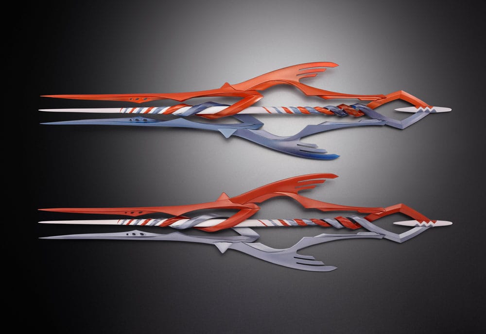 Neon Genesis Evangelion Metal Build-accessoireset 3 speren Set voor Eva 30th met de speer in een andere kleur