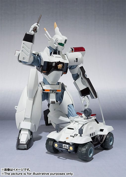 Mobiele politie Patlabor Robot Spirits Actiefiguur Side Labor Ingram 1e 13 cm