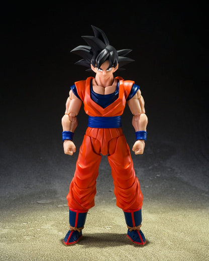 Dragon Ball Z S.H.Figuarts actiefiguur Son Goku (de goedhartige Saiyan) 14 cm