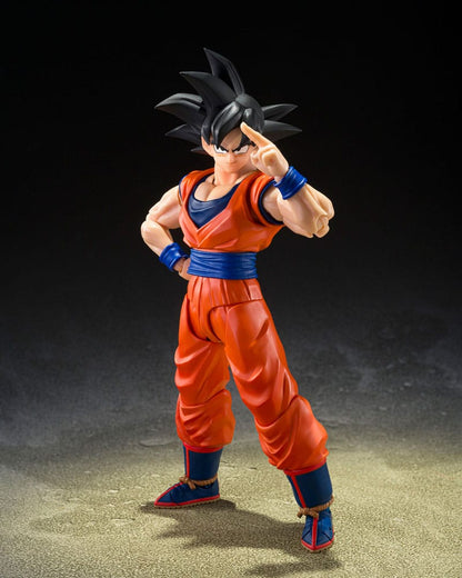 Dragon Ball Z S.H.Figuarts actiefiguur Son Goku (de goedhartige Saiyan) 14 cm