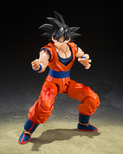 Dragon Ball Z S.H.Figuarts actiefiguur Son Goku (de goedhartige Saiyan) 14 cm