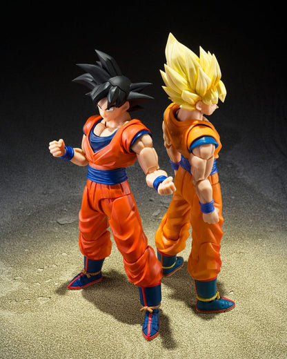 Dragon Ball Z S.H.Figuarts actiefiguur Son Goku (de goedhartige Saiyan) 14 cm