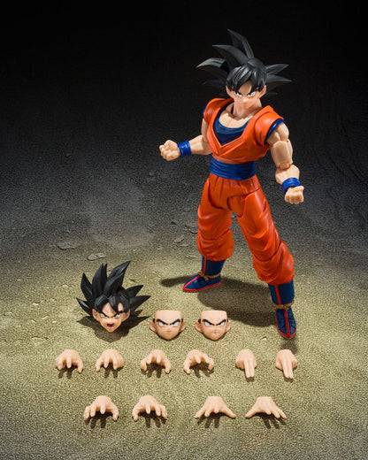 Dragon Ball Z S.H.Figuarts actiefiguur Son Goku (de goedhartige Saiyan) 14 cm