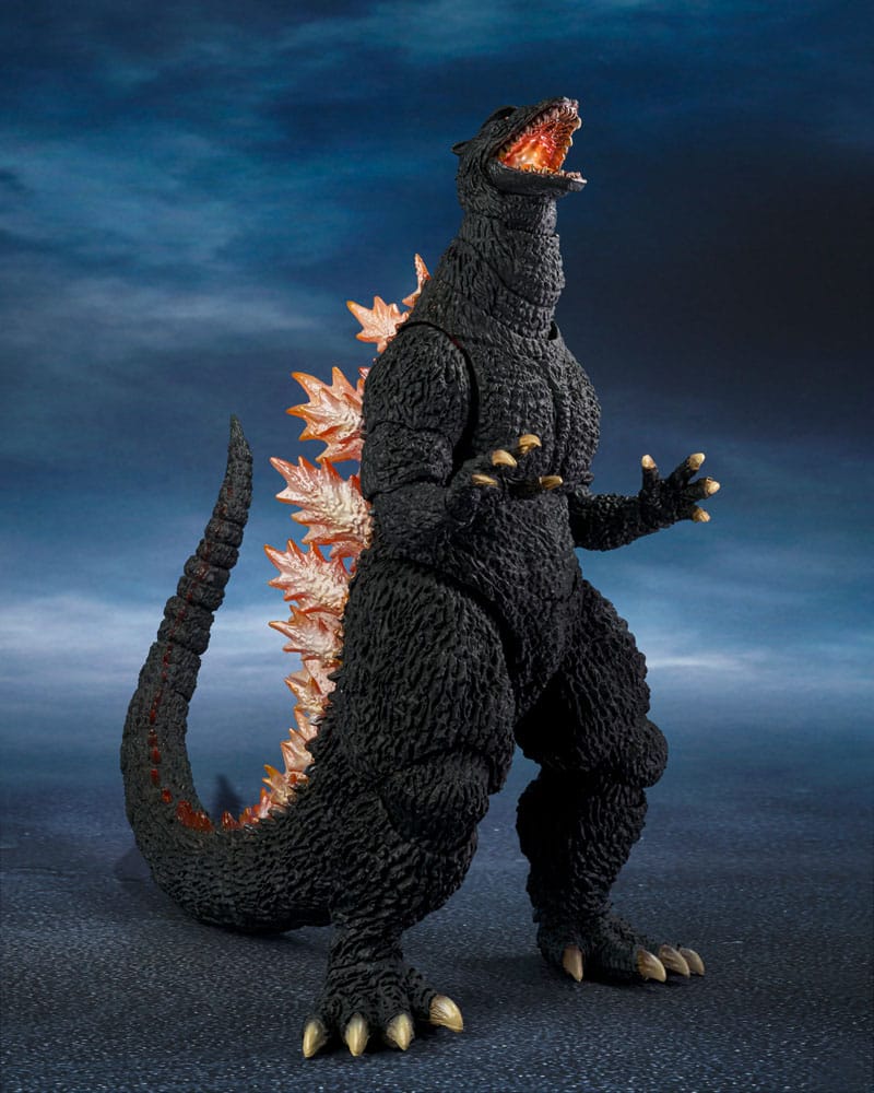 Godzilla: Final Wars S.H.MonsterArts Actiefiguur Godzilla Heat Ray Ver. versus nieuwe Gotengo 16 cm