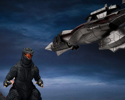 Godzilla: Final Wars S.H.MonsterArts Actiefiguur Godzilla Heat Ray Ver. versus nieuwe Gotengo 16 cm