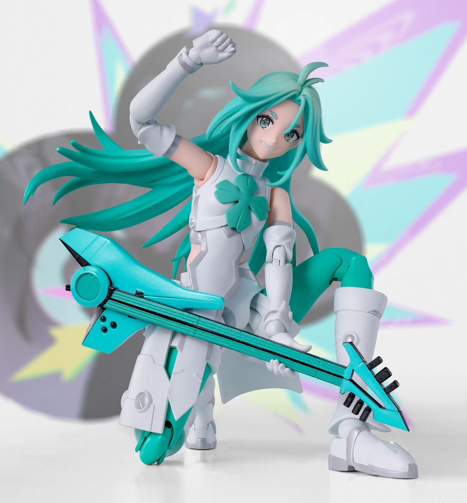 Om Held X S.H. te zijn Figuarts Actiefiguur Lucky Cyaan 15 cm