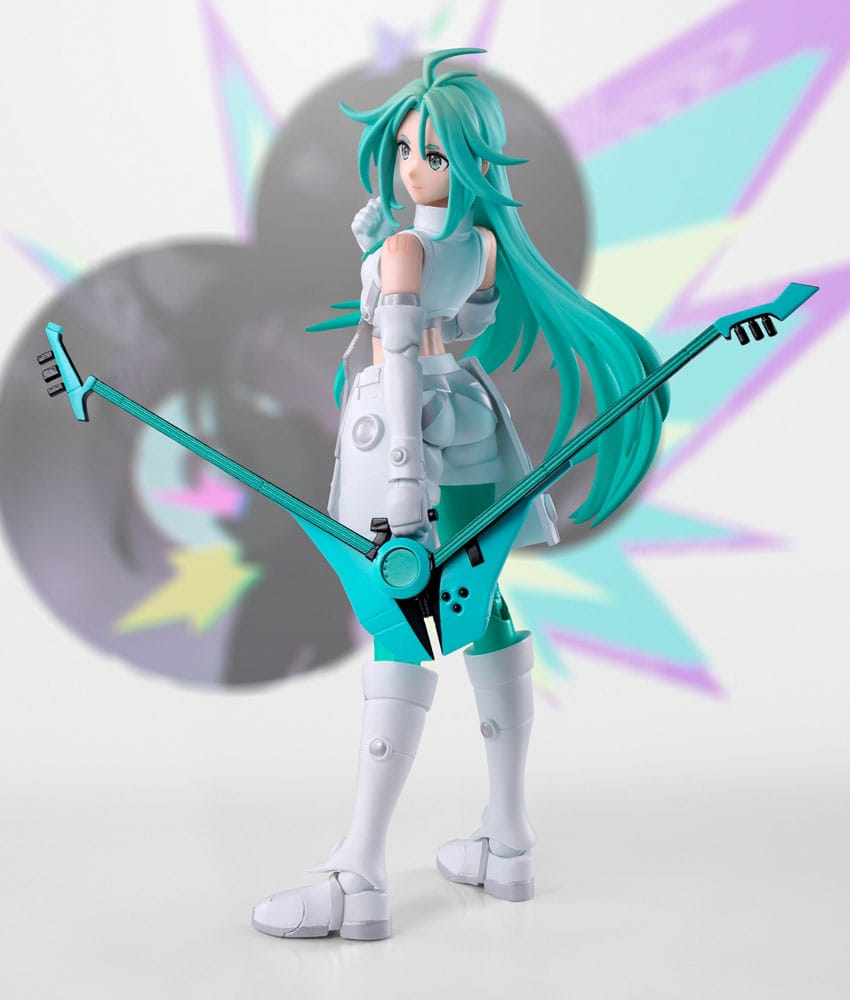 Om Held X S.H. te zijn Figuarts Actiefiguur Lucky Cyaan 15 cm