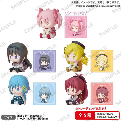 Puella Magi Madoka Magica Petatto Clockwork PVC-figuren 5 cm assortiment (6)