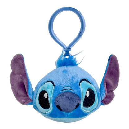 Lilo & Stitch pluche sleutelhanger Stitch's gezicht 11 cm