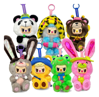 Rebel Bears Vinyl Pluche Figuren Blind Box Sweet Zoo Display 10 cm (6)