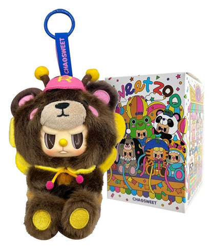 Rebel Bears Vinyl Pluche Figuren Blind Box Sweet Zoo Display 10 cm (6)
