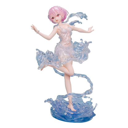 Re: Zero Start Life in een andere wereld PVC -standbeeld 1/7 Ram Aqua Dress 23 cm