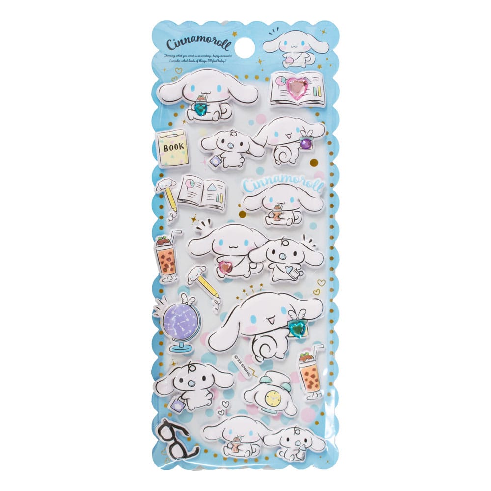 Hello Kitty en Vrienden Sticker Cinnamoroll Puffy Assortiment (20)