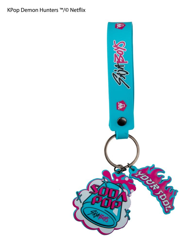 KPop Demon Hunters schoudertasje sleutelhanger frisdrank