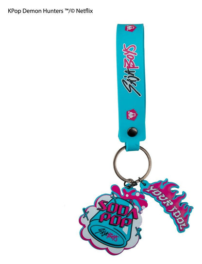 KPop Demon Hunters schoudertasje sleutelhanger frisdrank