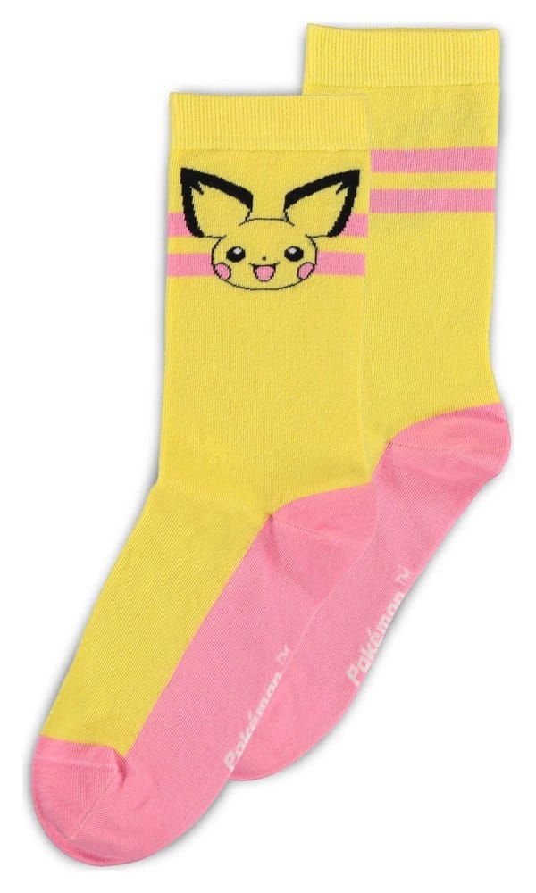 Pokémon-sokken 3-pack Crew 39-42