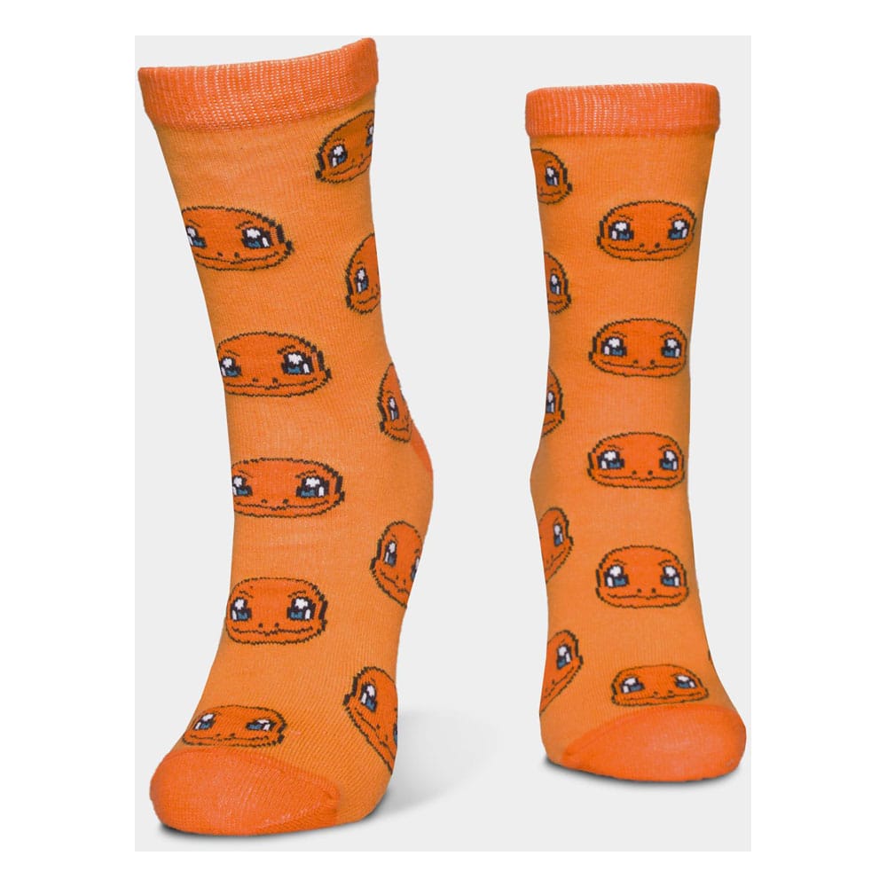 Pokémon Socks 3-pack drie pictogrammen 35-38