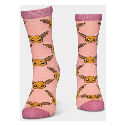 Pokémon Socks 3-pack drie pictogrammen 35-38
