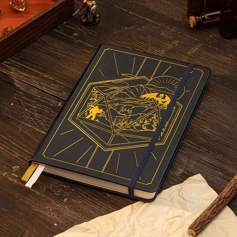 Dungeons & Dragons RPG Journal 5e Blauw