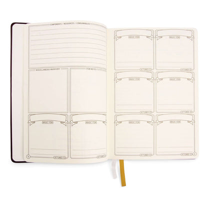 Dungeons & Dragons RPG Journal 5e Blauw