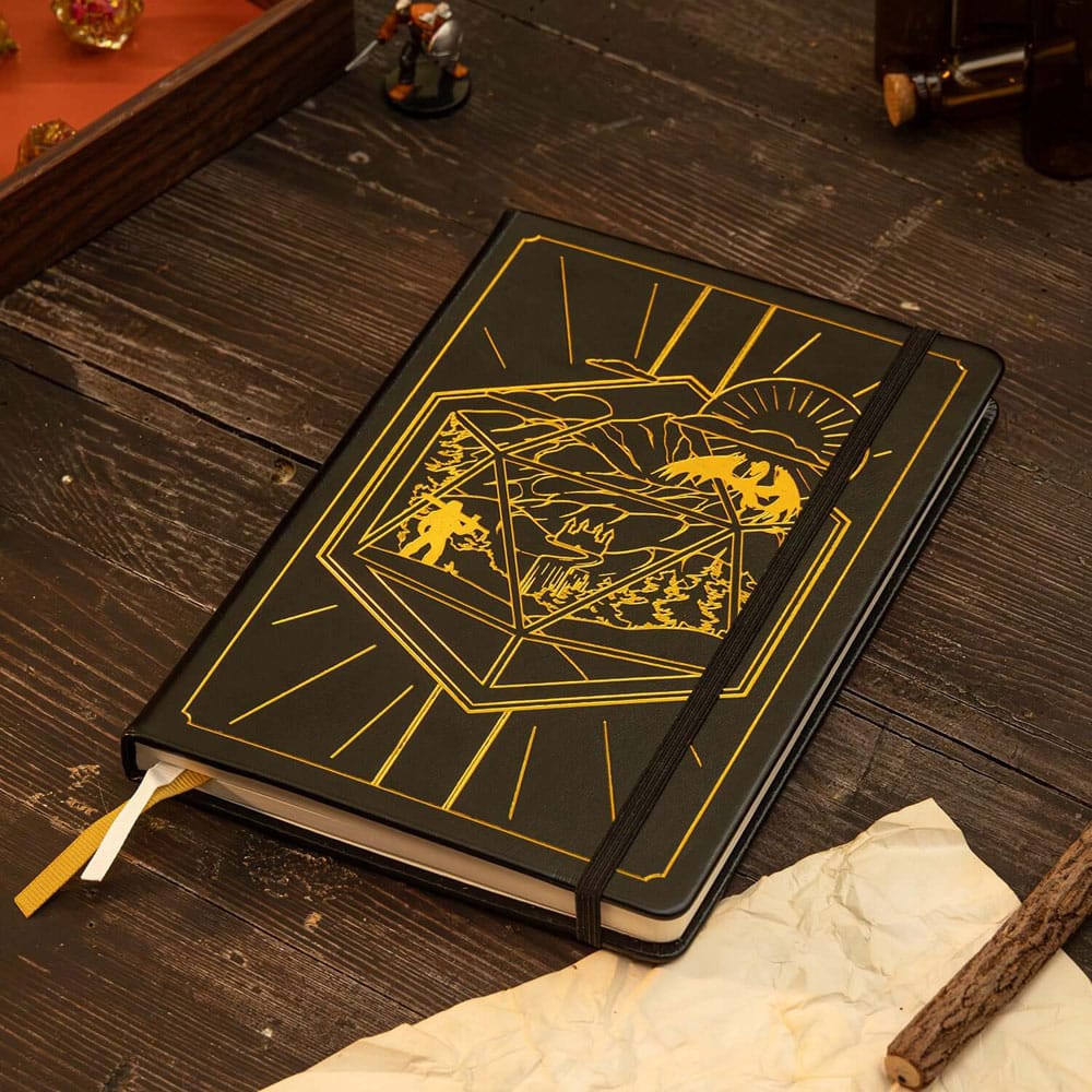 Dungeons & Dragons RPG Journal 5e Zwart