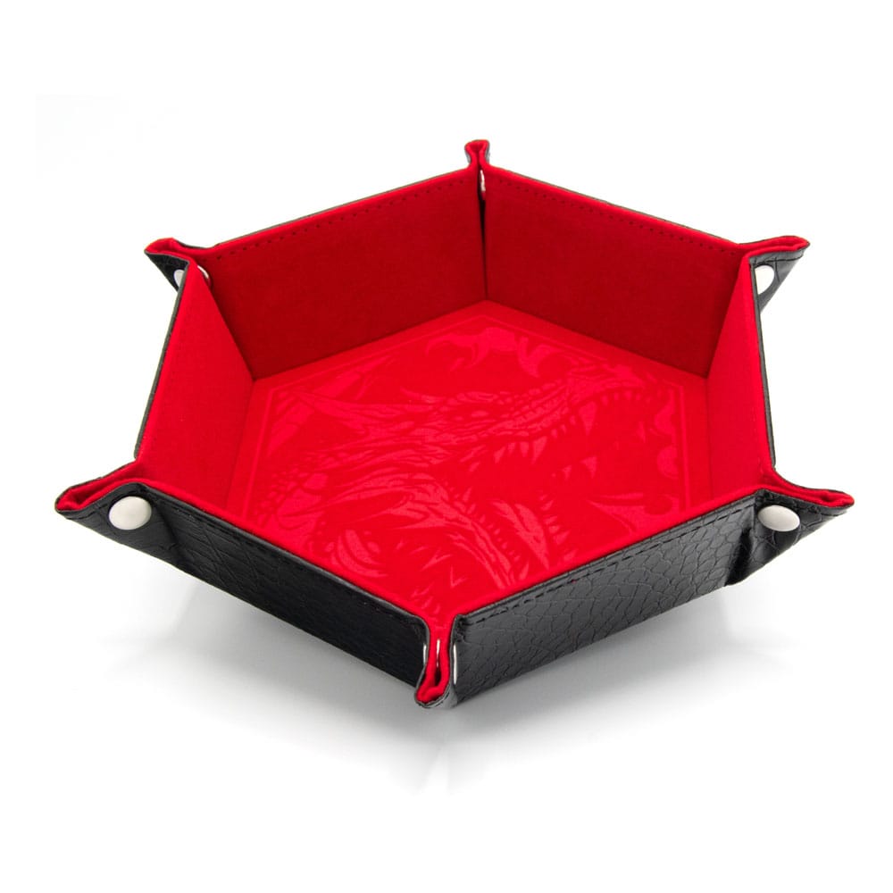 CritStones Opvouwbare dobbelsteenbak rood