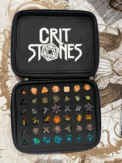 CritStones Dobbelsteendoos Arcanum Paars