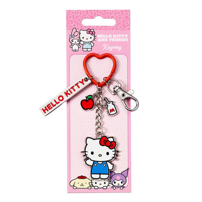 Hello Kitty sleutelhanger met Hello Kitty bedels 15 cm