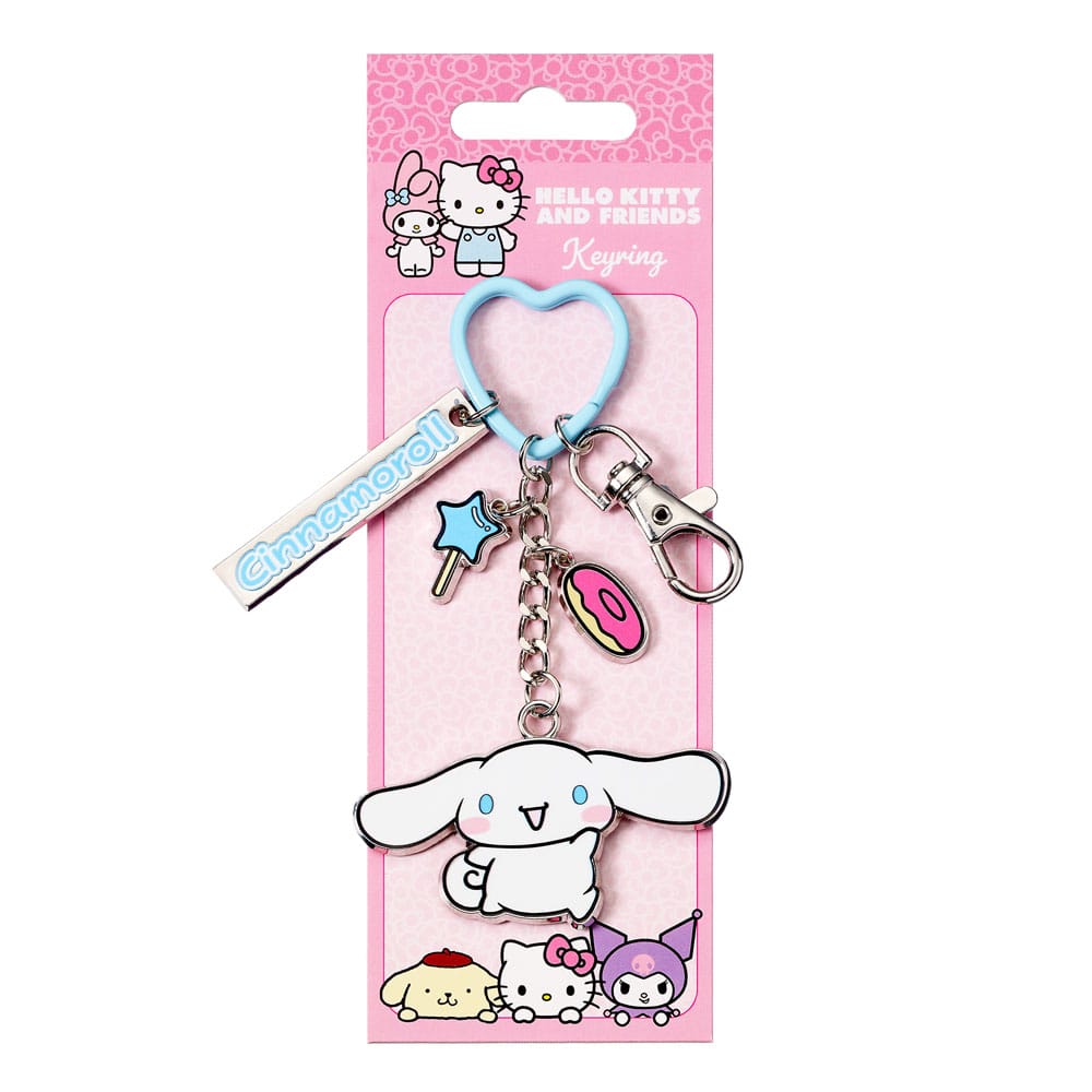 Hello Kitty sleutelhanger met Cinnamoroll bedels 15 cm