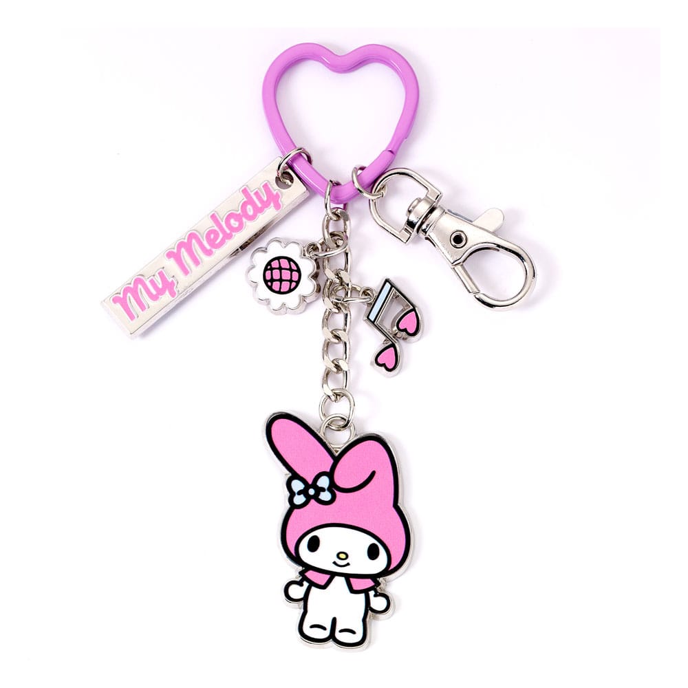 Hello Kitty sleutelhanger met My Melody bedels 15 cm