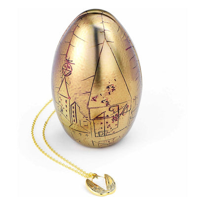 Harry Potter -ketting met hangers gouden ei met geschenkdoos