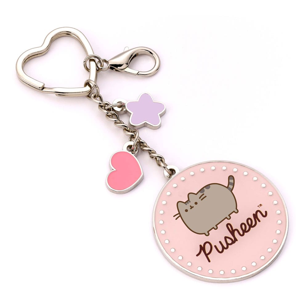 Pushee sleutelhanger roze naam