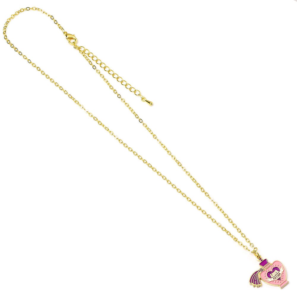 Harry Potter Pendant & Necklace Love Potion (goud verguld)