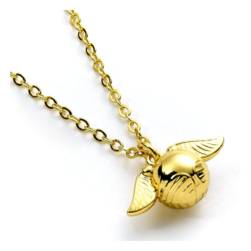 Harry Potter Ketting Gouden Snaai Bedel (Gouden Toon)