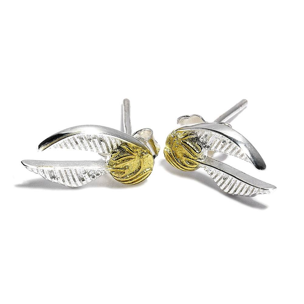 Harry Potter Golden Snitch Stud -oorbellen (Sterling Silver)
