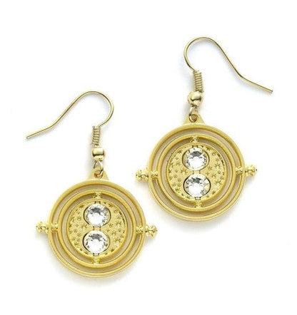 Harry Potter -oorbellen Time Turner (goud verguld)