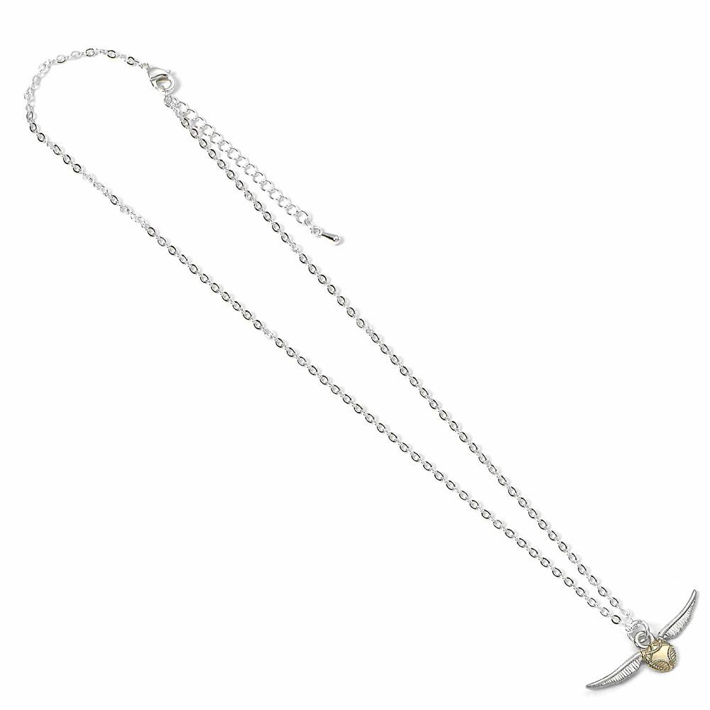 Harry Potter hanger & ketting de gouden snitch (verzilverd)