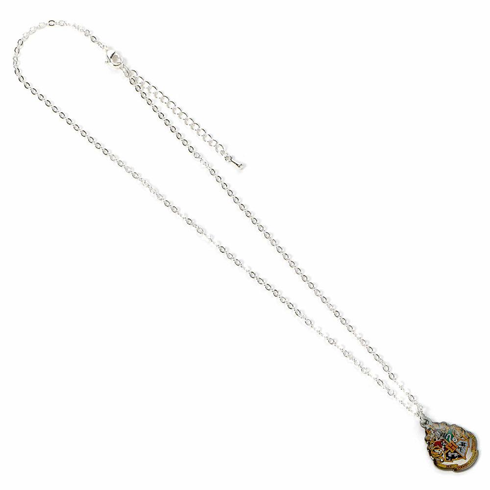 Harry Potter hanger & ketting Hogwarts (verzilverd)