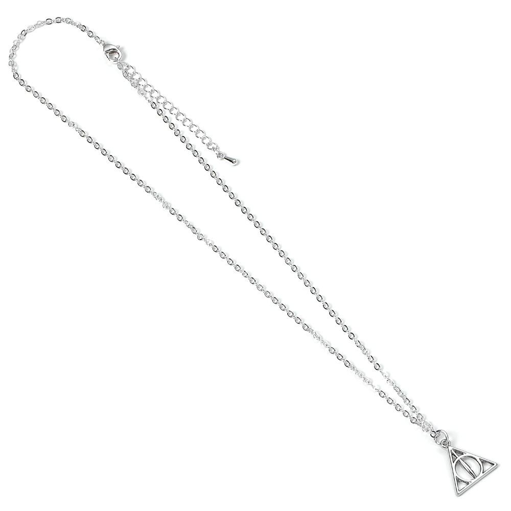 Harry Potter Pendant & Necklace Deathly Hallows (verzilverd)