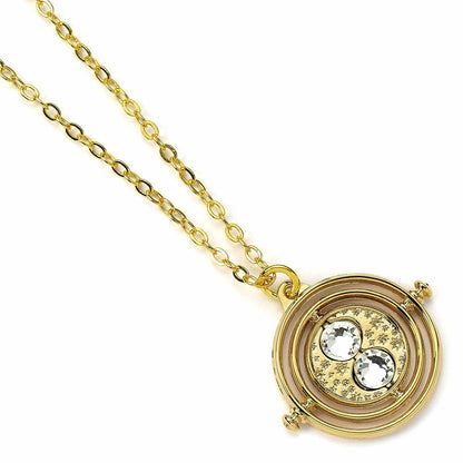 Harry Potter Pendant & Necklace Fixed Time Turner (GOUD VERPLICHT)