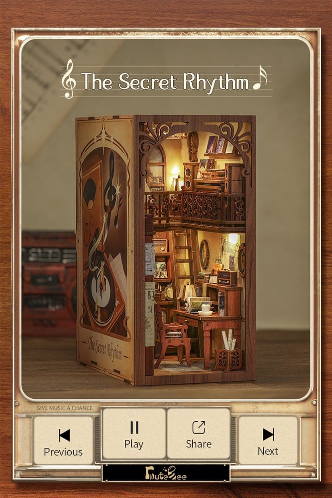 Boek Nook Het Geheime Ritme 23 x 11 cm