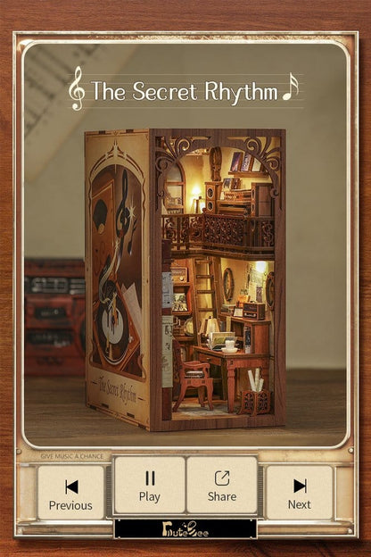 Boek Nook Het Geheime Ritme 23 x 11 cm