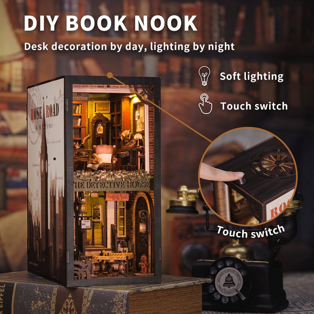 Boek Nook Rose Detective Agency 23 x 11 cm