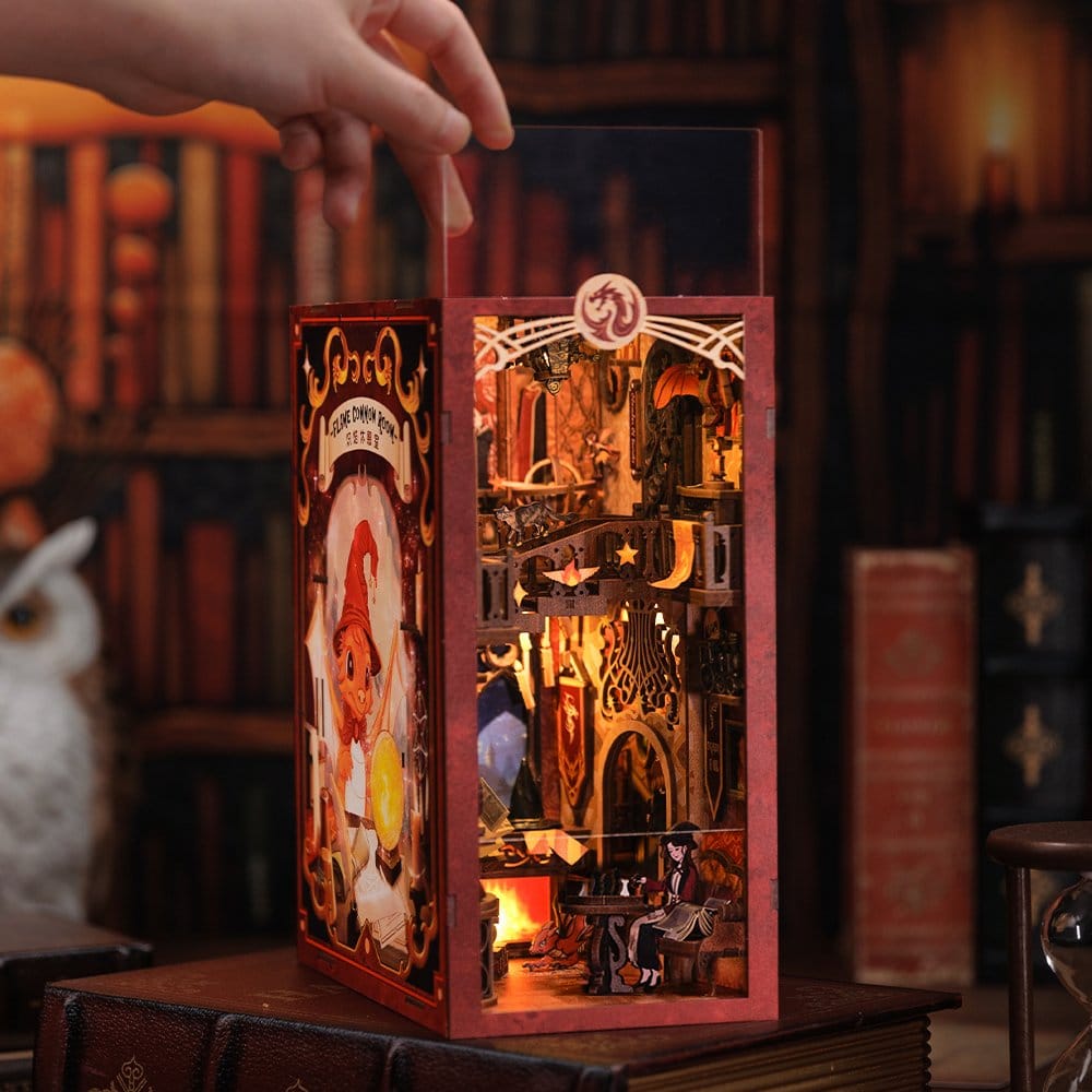 Boek Nook Flame Common Room 23 x 11 cm