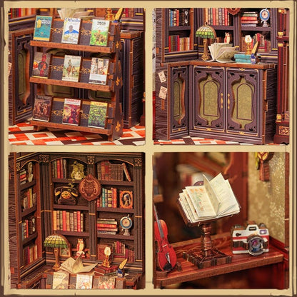 Boek Nook Uil Boekhandel 17 x 12 cm