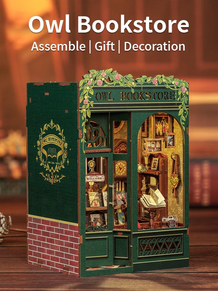 Boek Nook Uil Boekhandel 17 x 12 cm