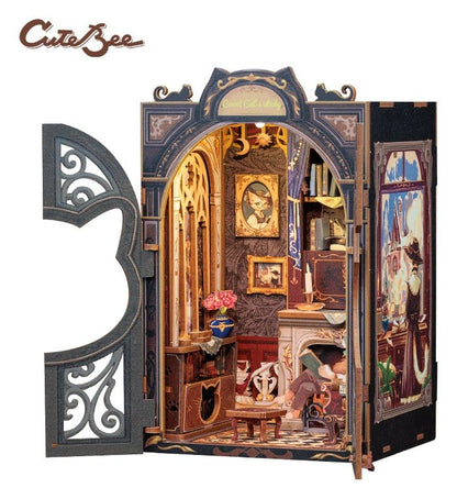 Boek Nook Count Cat's Study 17 x 12 cm