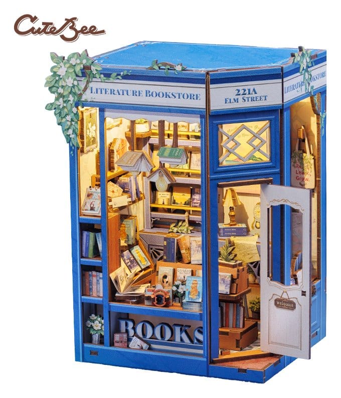 Boekenhoekje Literatuur Boekhandel 17 x 12 cm