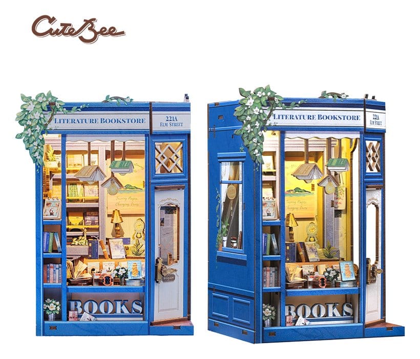 Boekenhoekje Literatuur Boekhandel 17 x 12 cm